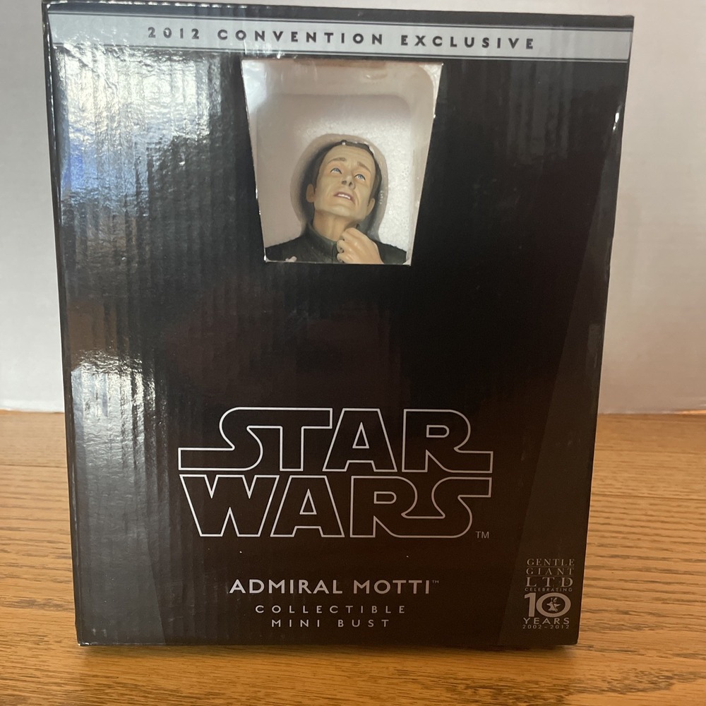 Gentle Giant Star Wars Admiral Motto 2012‎ CE A New Hope Actor Signed CE Card